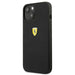 Ferrari FESSIHCP13MBK iPhone 13 6.1’’ black/black hardcase Silicone - Cell phone cases and covers<<<HurtelXML