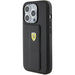 Ferrari Grip Stand Metal Logo case for iPhone 15 Pro - black - Cell phone cases and covers<<<HurtelXML
