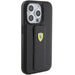 Ferrari Grip Stand Metal Logo case for iPhone 15 Pro Max - black - Cell phone cases and covers<<<HurtelXML