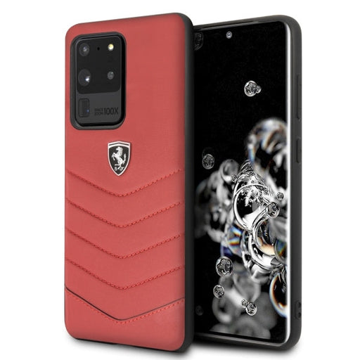 Ferrari Hardcase FEHQUHCS69RE S20 Ultra G988 red/red Heritage - Cell phone cases and covers<<<HurtelXML