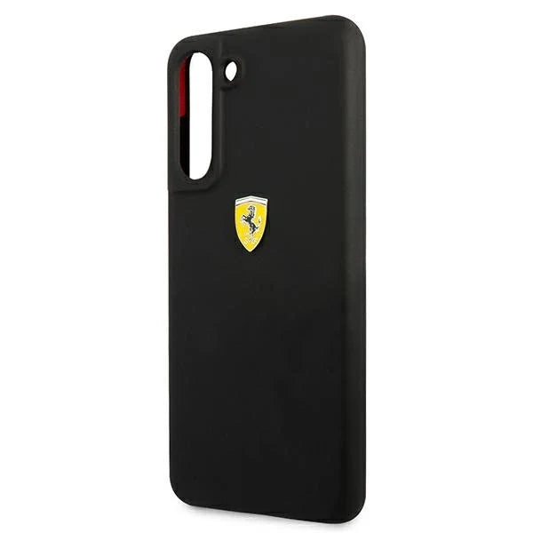 Ferrari Hardcase FESSIHCS21FBK S21 FE G990 black/black Silicone - Cell phone cases and covers<<<HurtelXML