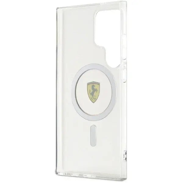 Ferrari IML Transp Inner Circle Line MagSafe case for Samsung Galaxy S24 Ultra - black - Cell phone cases