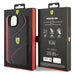 Ferrari Twist Metal Logo case for iPhone 15 Plus - black - Cell phone cases and covers<<<HurtelXML