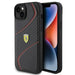 Ferrari Twist Metal Logo case for iPhone 15 Plus - black - Cell phone cases and covers<<<HurtelXML