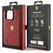Ferrari Twist Metal Logo case for iPhone 15 Pro Max - red - Cell phone cases and covers<<<HurtelXML