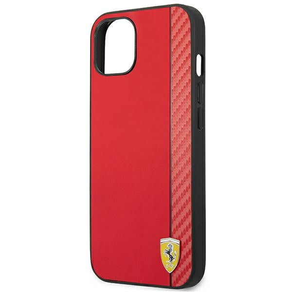 Ferrari FEHCP14MAXRE iPhone 14 Plus 6.7&quot; red/red hardcase Carbon