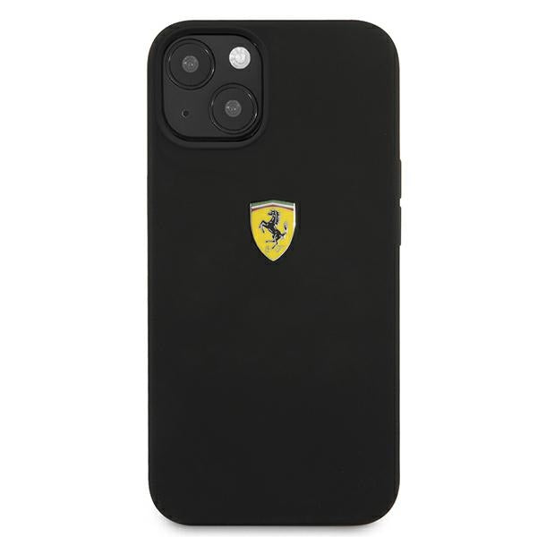 Ferrari FESSIHCP13MBK iPhone 13 6.1&quot; black/black hardcase Silicone