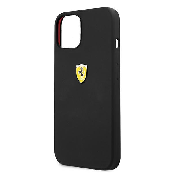 Ferrari FESSIHCP13SBK iPhone 13 mini 5.4&quot; black/black hardcase Silicone