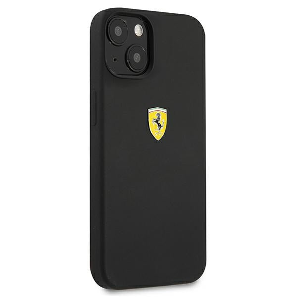 Ferrari FESSIHCP13SBK iPhone 13 mini 5.4&quot; black/black hardcase Silicone