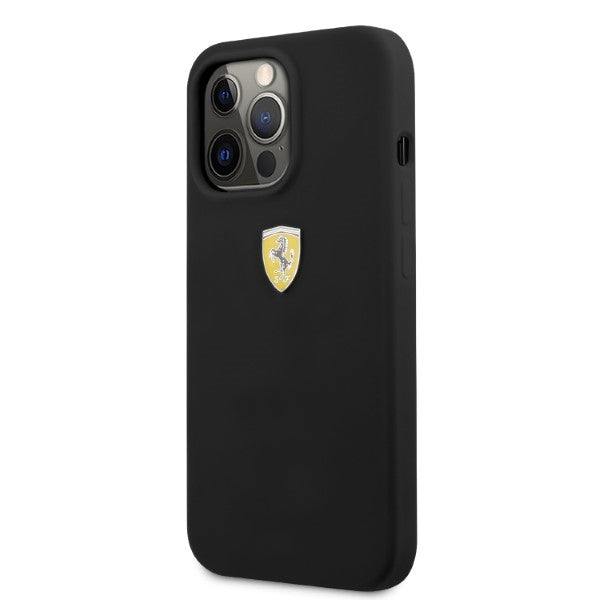 Ferrari FESSIHMP13XBK iPhone 13 Pro Max 6.7" black/black hardcase Silicone MagSafe