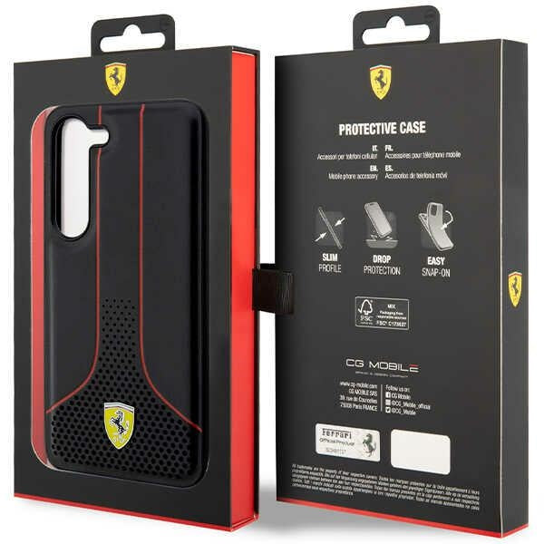 Ferrari FEHCS23SPCSK S23 S911 black/black hardcase Perforated 296 P