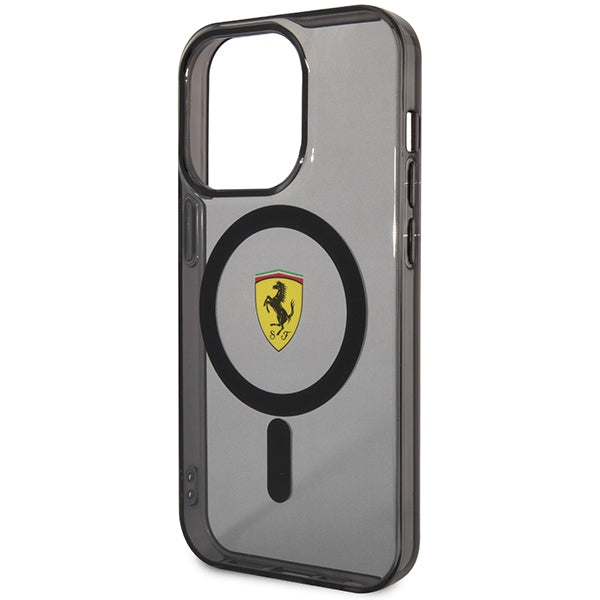 Ferrari FEHMP14LUKK iPhone 14 Pro 6.1" black/black hardcase Translucent Magsafe