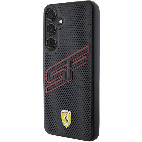 Ferrari Big SF Perforated case for Samsung Galaxy S24+ - black