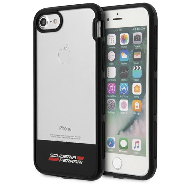 Ferrari Racing Shield Case for iPhone 7 / 8 / SE 2020 / SE 2022 - Semi-Transparent