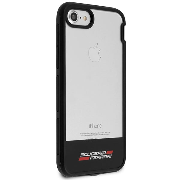 Ferrari Racing Shield Case for iPhone 7 / 8 / SE 2020 / SE 2022 - Semi-Transparent