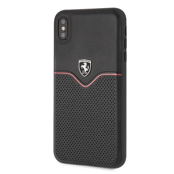 Ferrari Hardcase FEOVEHCI65BK iPhone Xs Max black/black Off Track Victory