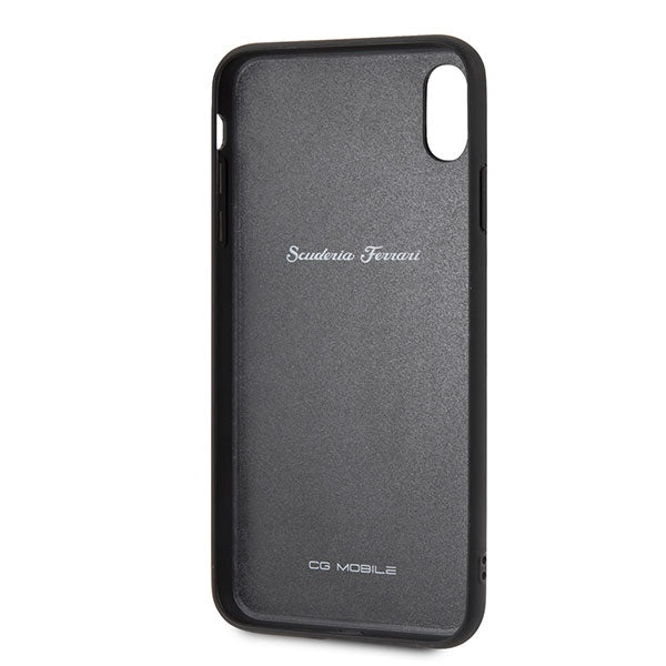 Ferrari Hardcase FEOVEHCI65BK iPhone Xs Max black/black Off Track Victory