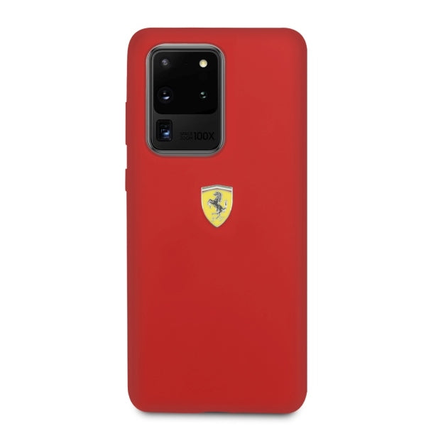 Ferrari Hardcase FESSIHCS69RE S20 Ultra G988 red/red Silicone
