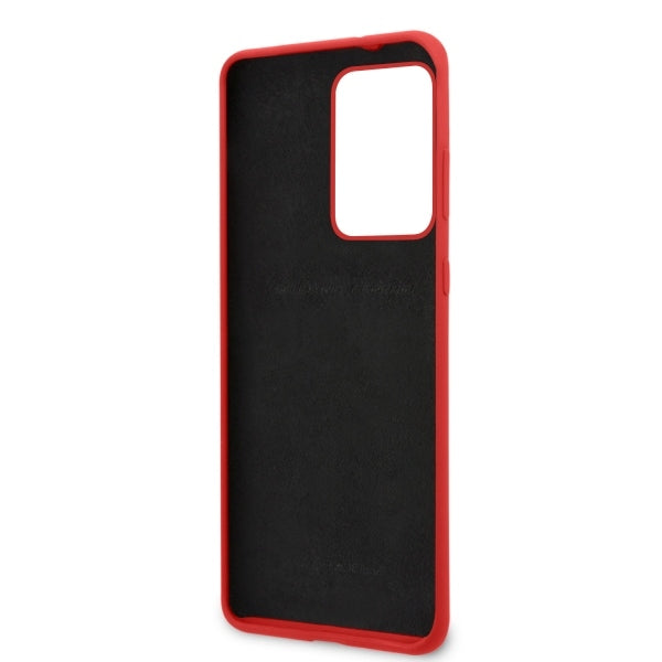 Ferrari Hardcase FESSIHCS69RE S20 Ultra G988 red/red Silicone