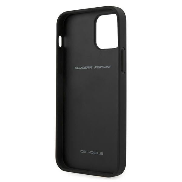 Ferrari FEHQUHCP12LBK iPhone 12 Pro Max 6.7" black/black hardcase Off Track Quilted