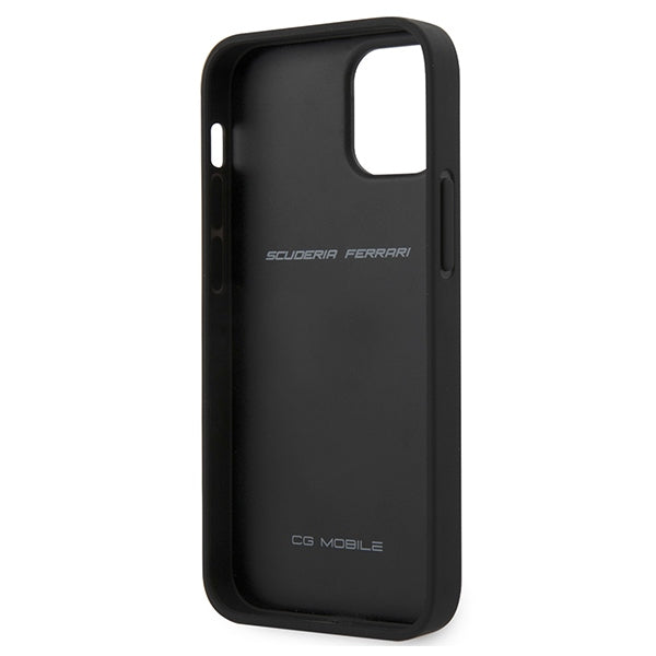 Ferrari FEHQUHCP12SBK iPhone 12 mini 5.4" black/black hardcase Off Track Quilted