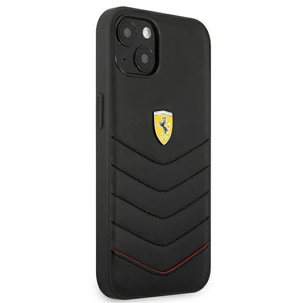 Ferrari FEHCP13SRQUK iPhone 13 mini 5.4&quot; black/black hardcase Off Track Quilted