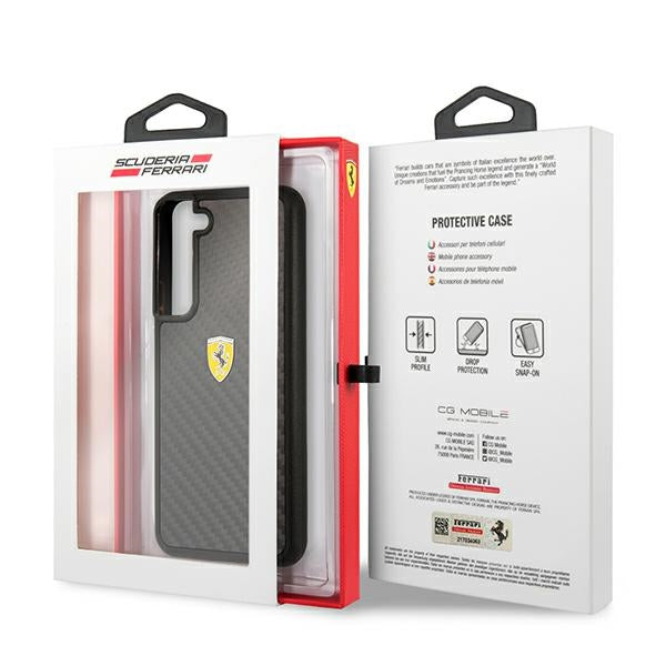 Ferrari FEHCS22MFCAK S22+ S906 black/black hardcase On Track Real Carbon