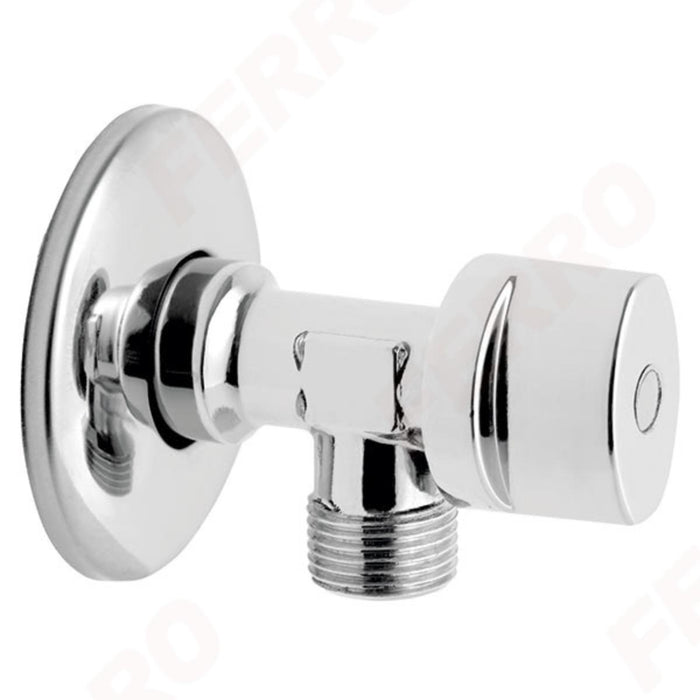 SPHERICAL FAUCET 1/2X3/8 ANGLE FERRO