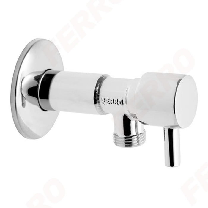 FAUCET SPHERICAL 1/2X3/8 CERAMIC FERRO