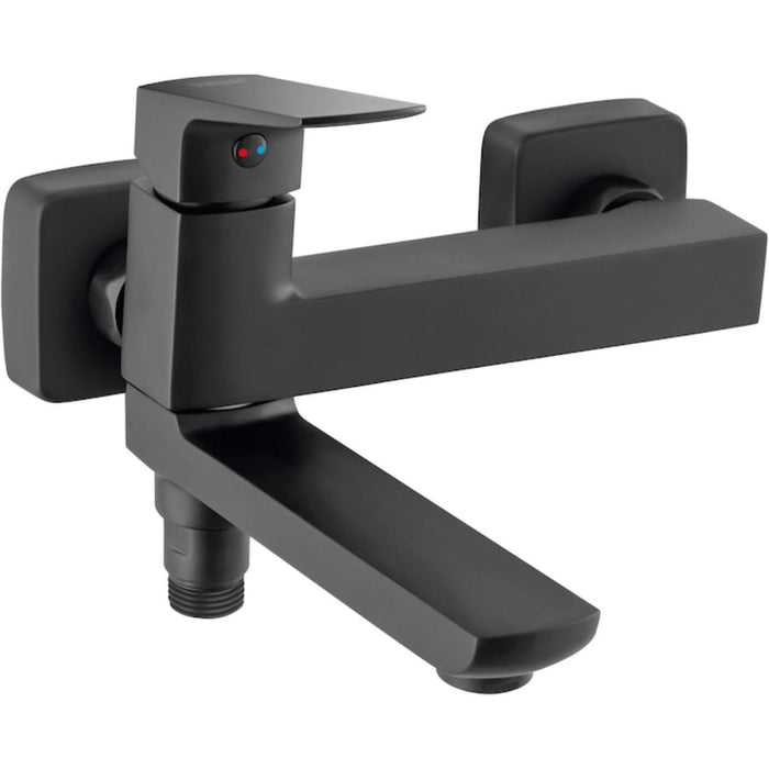 WALL MIXER FOR BATH/SHOWER VITTO BLACK