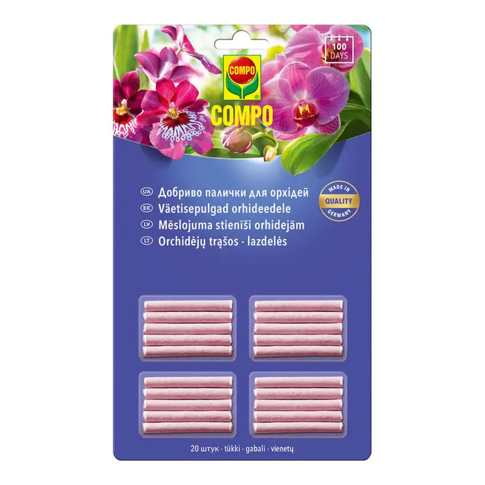 FERTILIZER OF ORCHID STICKS 20PCS COMPO - Торове<<<Торове почви и тревни смески<<<Градина<<<Praktiker