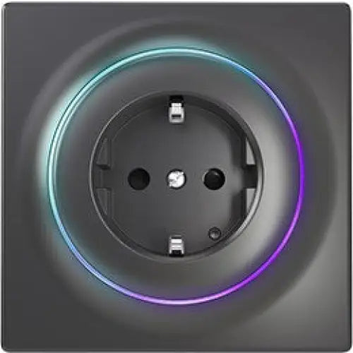 Fibaro FGWOF-011-8 socket-outlet Type F Black - ActuatorsIND-URW<<<Smart houseIND<<<ActionPL