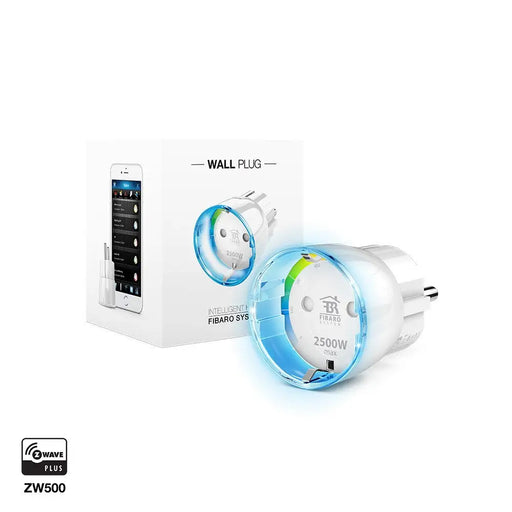 Fibaro FIBEFGWPF-102-5 power plug adapter Type F White - ActuatorsIND-URW<<<Smart houseIND<<<ActionPL