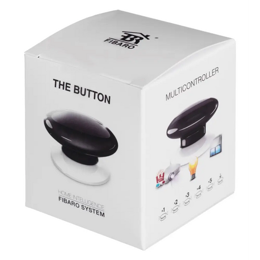 Fibaro The Button Black panic button Wireless Alarm - ButtonsIND-PRZ<<<Smart houseIND<<<ActionPL