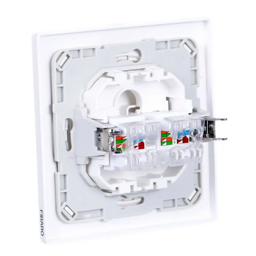Fibaro Walli N socket-outlet 2 x RJ-45 White - ActuatorsIND-URW<<<Smart houseIND<<<ActionPL