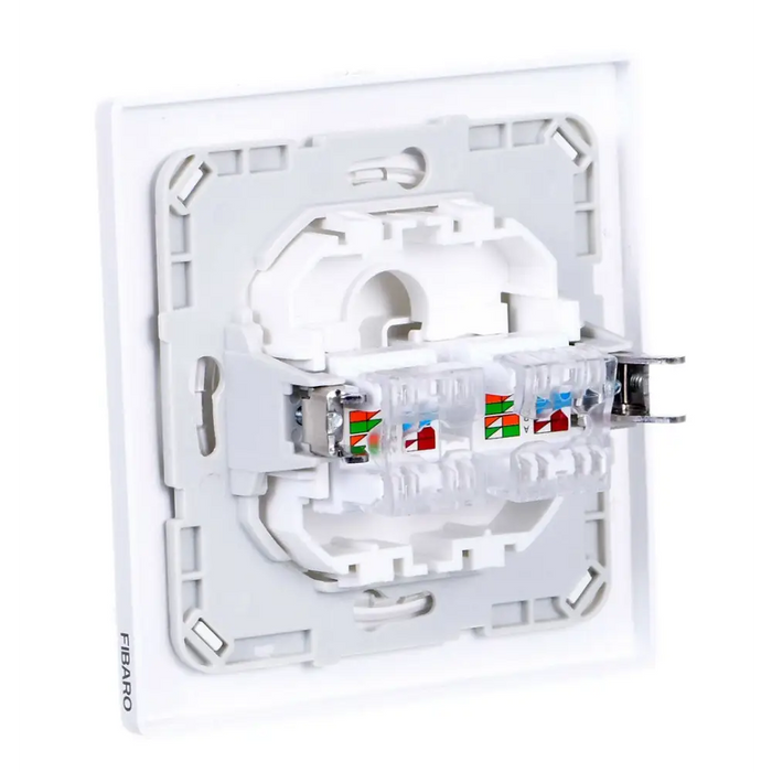 Fibaro Walli N socket-outlet 2 x RJ-45 White - ActuatorsIND-URW<<<Smart houseIND<<<ActionPL