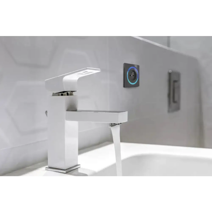 Fibaro Walli smart electrical socket FGWOE-011-8 Wallli Outlet Anthracite - ActuatorsIND-URW<<<Smart houseIND<<<ActionPL