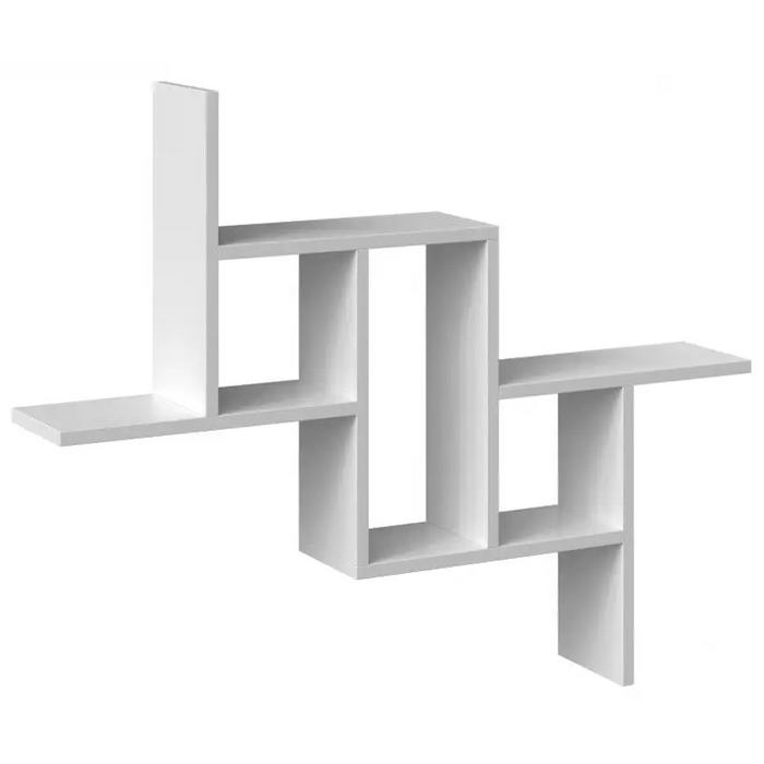 FIESTA hanging shelf 85x15x73.5 cm white - Furniture wooden shelvesPOL-DRE<<<Furniture shelvesPOL<<<ActionPL