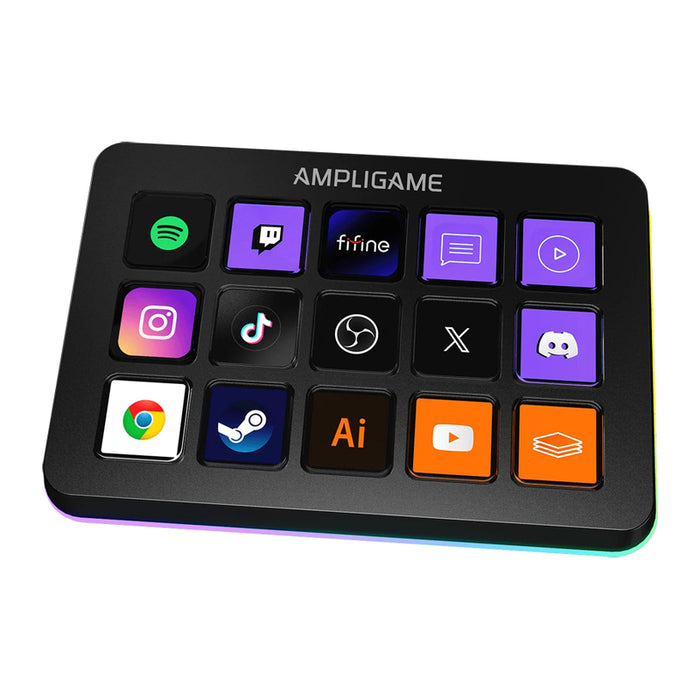Fifine D6 streaming controller (black)
