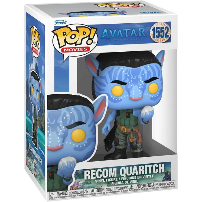 Фигурка Funko Pop! Movies Avatar: The Way of Water -Recom Quaritch #1552 - Фигурки<<<Геймърска периферия<<<ValiAPI