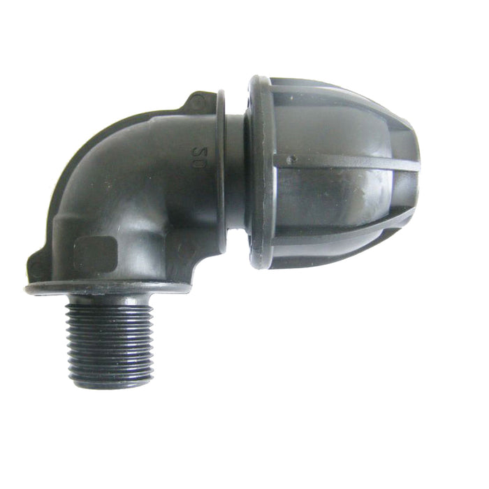 PE QUICK COUPLING ELBOW MALE 32-1/4 FILBOPLAST