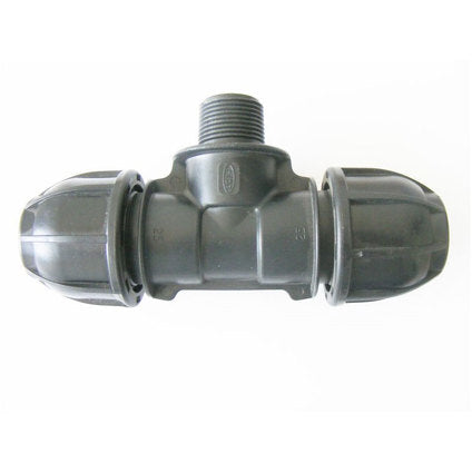 PE TEE MALE F25 X 1/2 FILBOPLAST