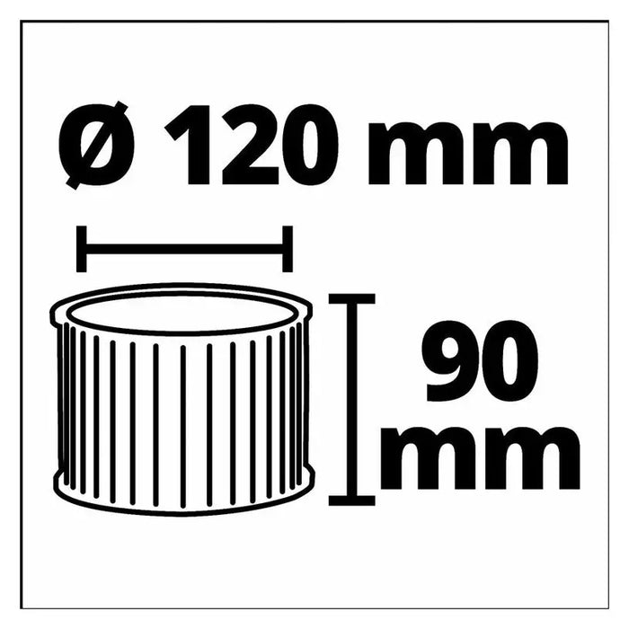 FILTER FOR COLD ASH VACUUM CLEANER EINHELL TC-AV 1718 D - Допълнително оборудване<<<Отопление Охлаждане и