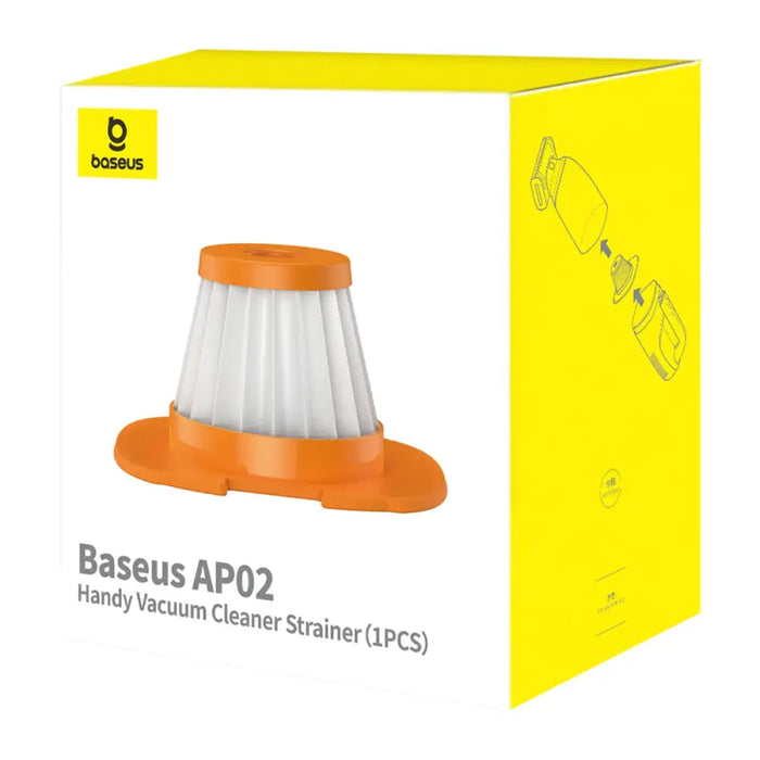 Filter for the Baseus AP02 vacuum cleaner with a power of 6000 Pa - orange - Household accessories<<<HurtelXML