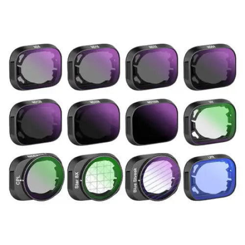 Filters set for DJI Mini 3 / Mini 3 Pro Neewer FL25 ND8/16/32/64/128/256/ND1000/UV/CPL/BSA/LPR/S - Filters