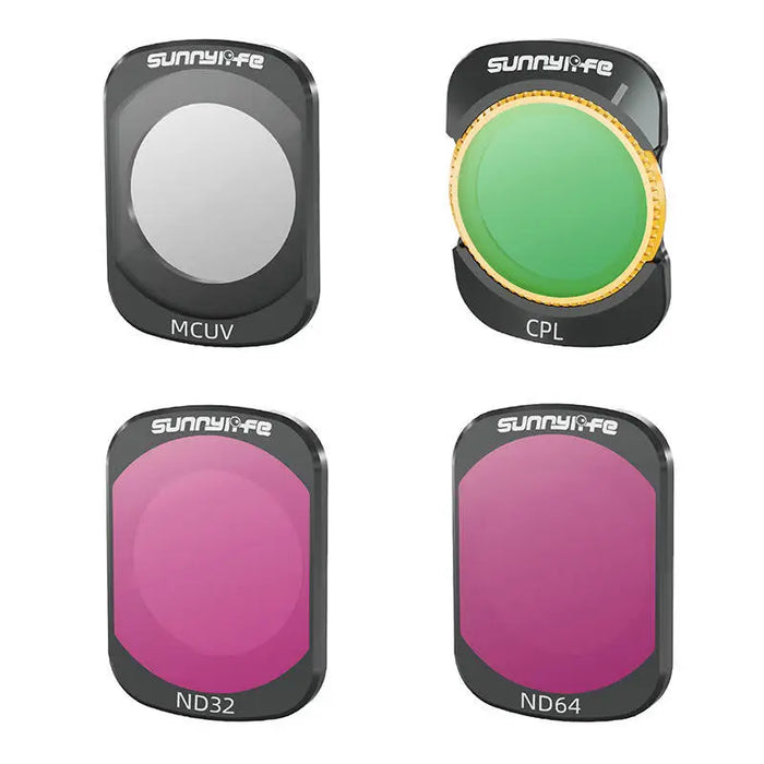 Filtry MCUV CPL ND32 ND64 Sunnylife do DJI Osmo Pocket 3 - For sports cameras<<<Filters<<<Photo and cameras<<<InnproXML