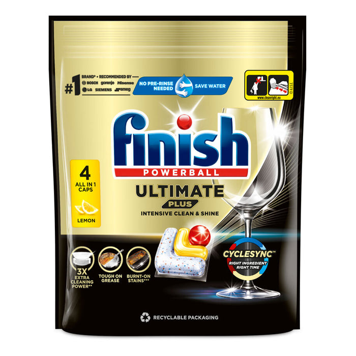 Finish Ultimate plus, 4 tablets / PROMO
