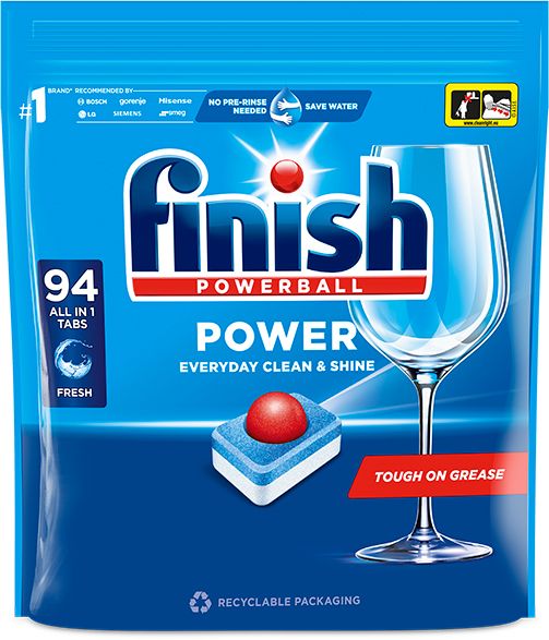 DISHWASHER TABLETS ALL IN 1 MAX 94 PCS FINISH