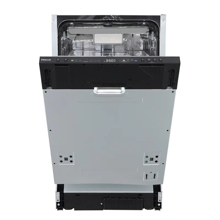 Built-in dishwasher Finlux DFX4573ABI, 10 place settings, 450 W, mm, C