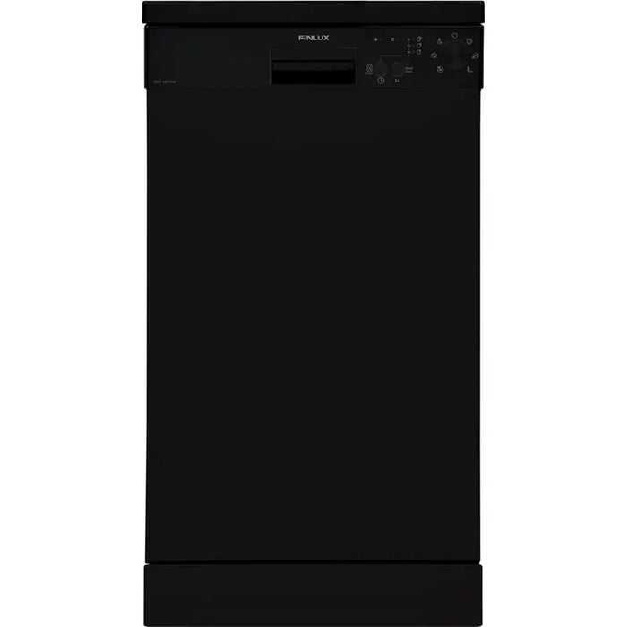 Dishwasher Finlux DWF 4567ABK, 10 place settings, 450 W, mm, E